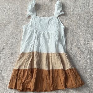 SHEIN flutter sleeve dress